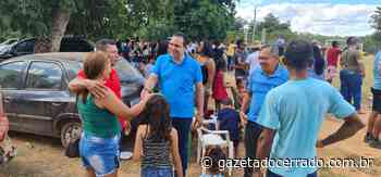 Júnior Trindade prestigia festejo em Ponte Alta do Bom Jesus e ouve da população apelo por representação da re - Gazeta do Cerrado