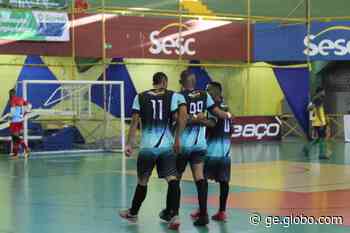 B. Atrás da Banca e Trindade vencem na estreia do Grupo E na 24ª Copa TV Grande Rio de Futsal - Globo