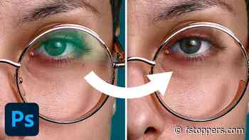 How to Remove Glare on Glasses Using Photoshop