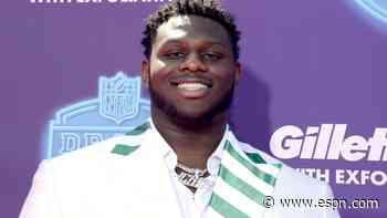 Ickey Ekwonu right at home with Carolina Panthers, even if Mom still makes him do chores