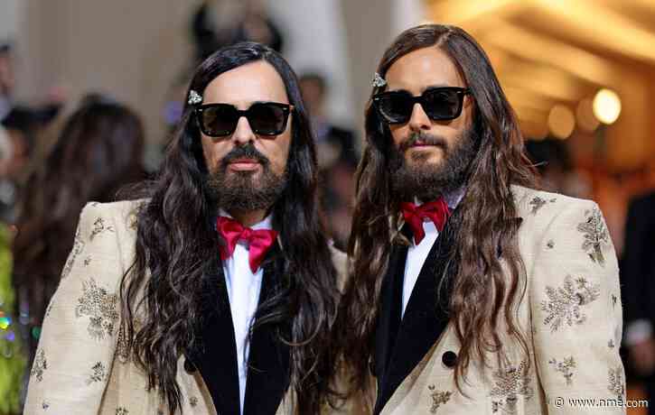 Jared Leto joins Gucci’s Alessandro Michele in matching suits at Met Gala