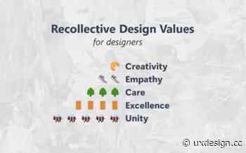 If design principles are for designs, then design values are for designers