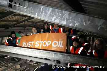 Protesters blockade oil terminal - The Bolton News