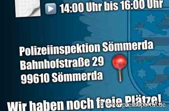 LPI-EF: Schnuppertag in der Polizeiinspektion Sömmerda