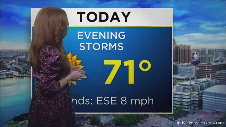 Maryland Weather: Mostly Dry With Showers Later Tonight