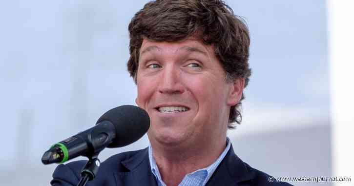 Tucker Carlson Needs Only a Single Picture to Respond to New York Times 'Bombshell' Hit Piece on Him