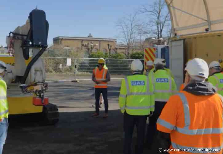 Roadworks robot trialled on Surrey gas job
