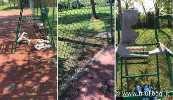 Sedie distrutte e reti tagliate: il campo da tennis di Basiliano vittima dei vandali - Friuli Oggi