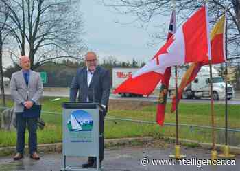 New BEAR interchange formally confirmed for Highway 401 in east Belleville - Belleville Intelligencer