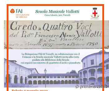 Giornata FAI: apertura straordinaria Biblioteca Vallotti - Prima Vercelli