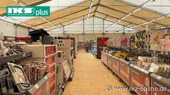 So läuft der Einkauf im Aldi-Zelt in Iserlohn-Sümmern - IKZ News