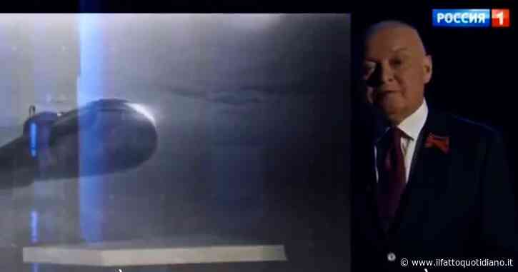 La tv di stato russa: “Con il missile sottomarino Poseidon possiamo provocare un grosso tsunami in Gran Bretagna e il deserto radioattivo”