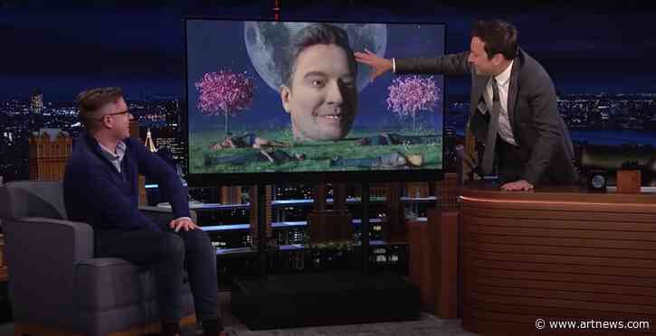 NFT Artist Beeple Celebrates 15 Years of ‘Everydays’ on the Tonight Show with Jimmy Fallon