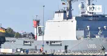 Landungsschiff „Rotterdam“ startet von Kiel aus ins Großmanöver vor Rügen