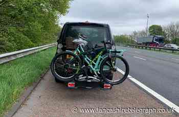 Driver fined £100 because number plate was not visible