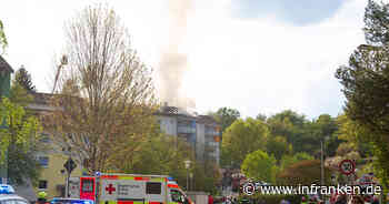 Coburg: Brand in fünfstöckigem Mehrfamilienhaus - mindestens 200.000 Euro Schaden