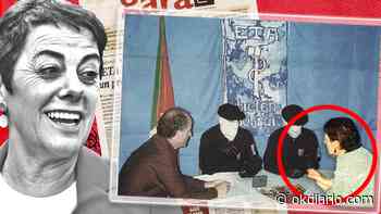 La foto que retrata a Sánchez: su socia bilduetarra Aizpurua sentada con terroristas de ETA en 2001 - Okdiario