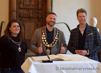 Mayor und Mayoress aus Weston-super-Mare besuchten Hildesheim - Hildesheimer Presse