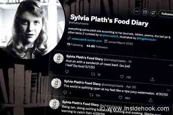 Sylvia Plath's Food Diary Is… the Happiest Place on Twitter? - InsideHook