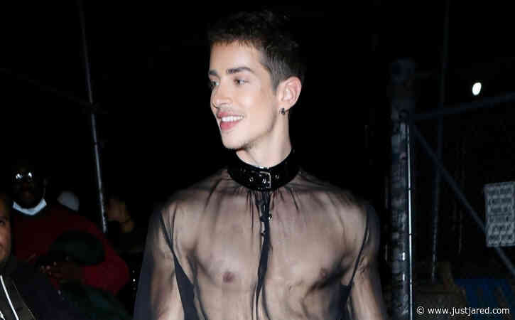 Elite's Manu Rios Makes Met Gala Debut, Wears Sheer Shirt to After Party
