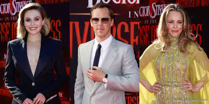 Benedict Cumberbatch, Elizabeth Olsen, & Rachel McAdams Skip Met Gala for 'Doctor Strange 2' L.A. Premiere