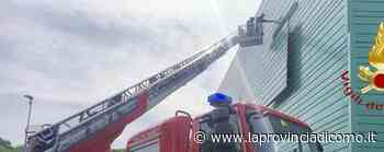 San Fermo, pannello pericolante I pompieri all'ospedale Sant'Anna - La Provincia di Como