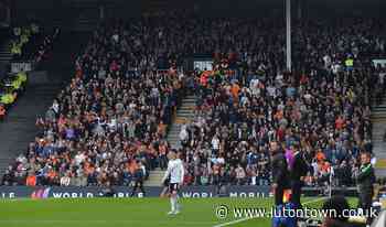 Club Statement | Supporter treatment at Fulham | News - lutontown.co.uk