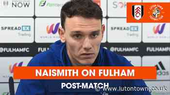 Kal Naismith | "There is no time to be down" - lutontown.co.uk