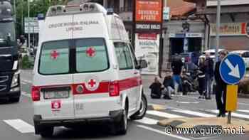 Lipomo, investita una donna sulla Provinciale per Lecco - QuiComo