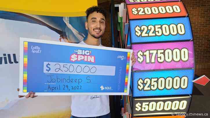 Calgary man $250K richer after scratch lottery ticket win