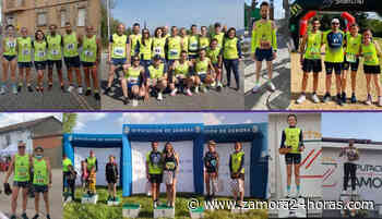 Varios pódiums para el CD Zamora Corre en las distintas pruebas disputadas el fin de semana - Zamora 24 Horas