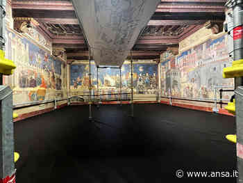 A Siena cantiere aperto per il restauro della Sala Buongoverno - ViaggiArt - Agenzia ANSA