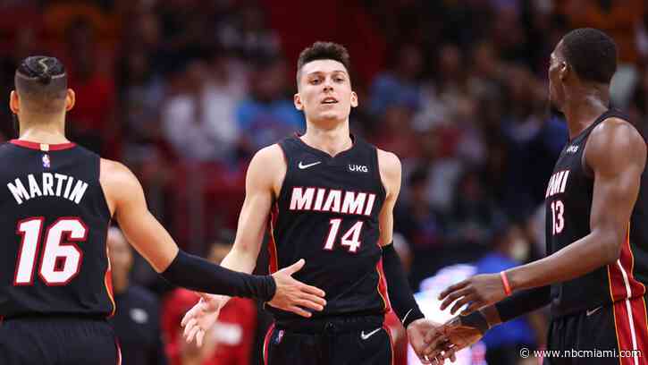 Heat's Herro Overwhelming Pick as NBA's Sixth Man of Year