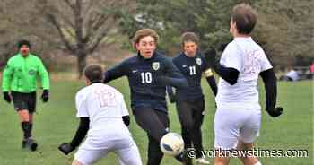 Alexander's goal in OT pushes Dukes past Aurora in B-7 soccer - York News-Times