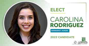 Carolina Rodriguez nominated as Ontario Greens candidate in Newmarket-Aurora - Green Party of Ontario