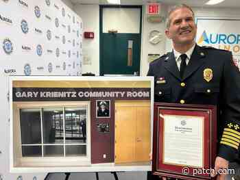 Community Room Renamed To Honor Retiring Aurora Fire Chief - Patch