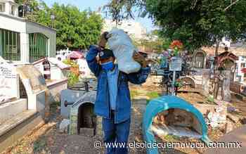 Gobierno de Jiutepec da mantenimiento a panteones - El Sol de Cuernavaca