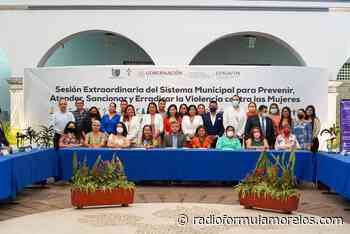 Fortalece Gobierno del Estado con el municipio de Cuernavaca, CONAVIM, IMM y FGE lazos para erradicar la violencia contra mujeres y niñas - RadioFormula Morelos