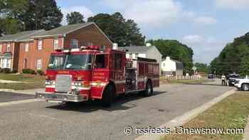 Suffolk police, firefighters evacuate townhomes after unexploded ordnance found