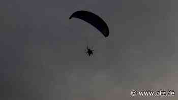 Gleitschirmflieger springt auf Baustelle in Jena von Baukran - und verschwindet - Ostthüringer Zeitung