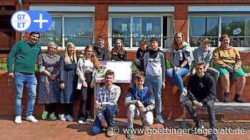 Zehnte Klasse der IGS Bovenden erarbeitet Outdoor-Ausstellung mit dem Grenzlandmuseum - Göttinger Tageblatt