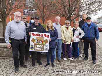 Port Dover Lions launch Month of May Food Drive - Sarnia and Lambton County This Week