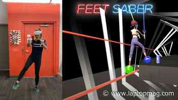 VR controller cameras can help you play Feet Saber - Laptop Mag