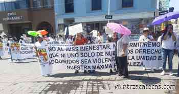 Marchan en Fresnillo por Día del Trabajo - NTR Zacatecas .com
