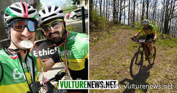 Melfi: grande successo per Samuel del Team 010 bike che taglia il traguardo della Maratona tra i sentieri più belli del Vulture! Complimenti - vulturenews.net