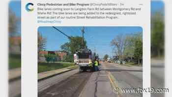 Cincinnati gaining bike paths, part of 'Street Rehabilitation Program' - FOX19