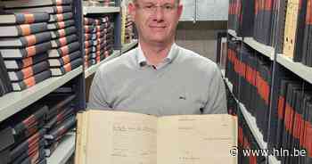 Izegem digitaliseert meer dan 115.000 historische akten | Izegem | hln.be - Het Laatste Nieuws