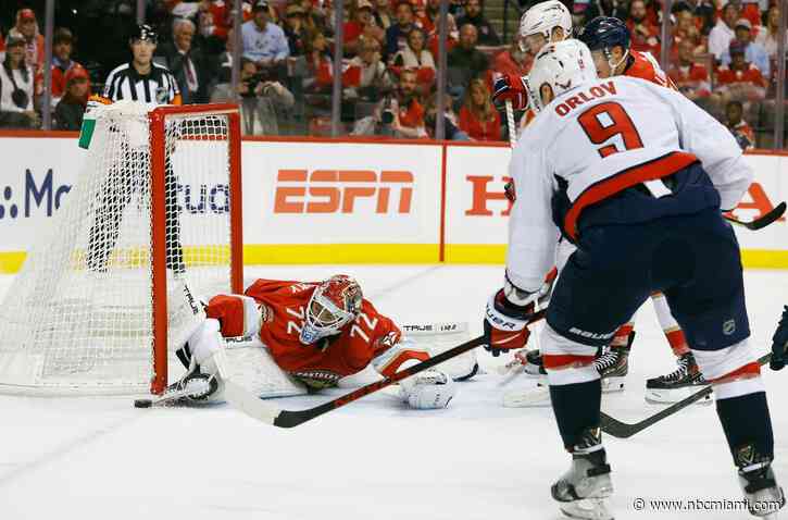 Capitals Rally Late, Stun Top-Seeded Panthers 4-2 in Game 1