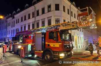 FW Dresden: Brand in einem Restaurant - Presseportal.de