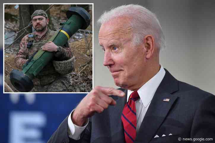 Biden hails 'Hungarian' defense of Ukraine, says US gave 'Russia' Javelins - New York Post